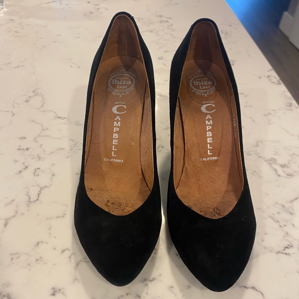 Jeffrey Campbell 3inch Suede Vintage Inspired Stilettos